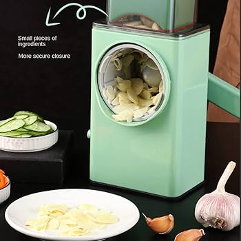 Multi-Functional 3-in-1 Rotary Vegetable Cutter