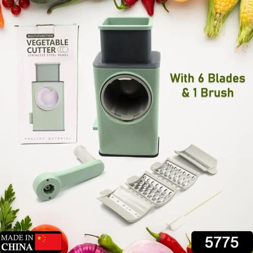 Multi-Functional 3-in-1 Rotary Vegetable Cutter