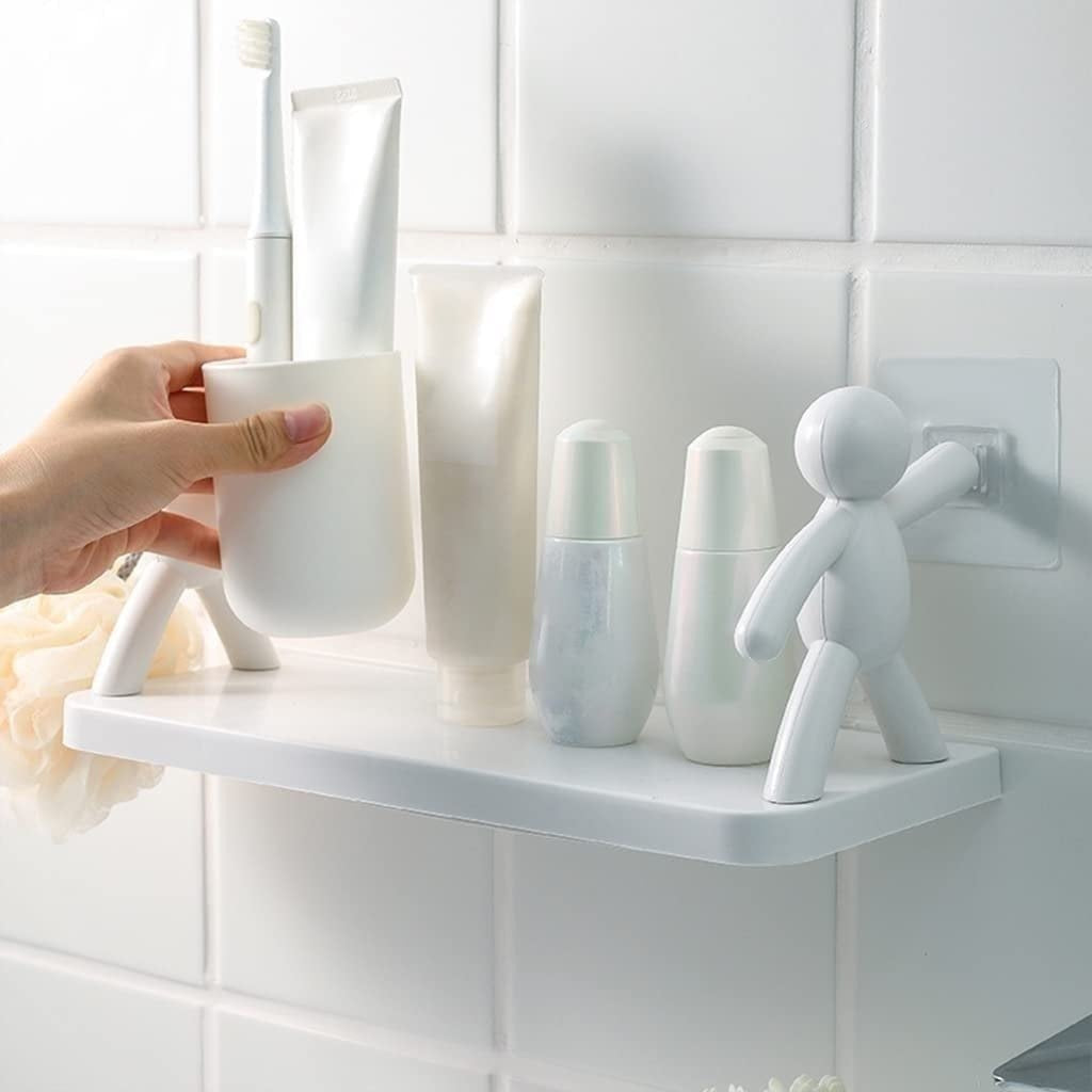 Wall-Mounted Human Shelf