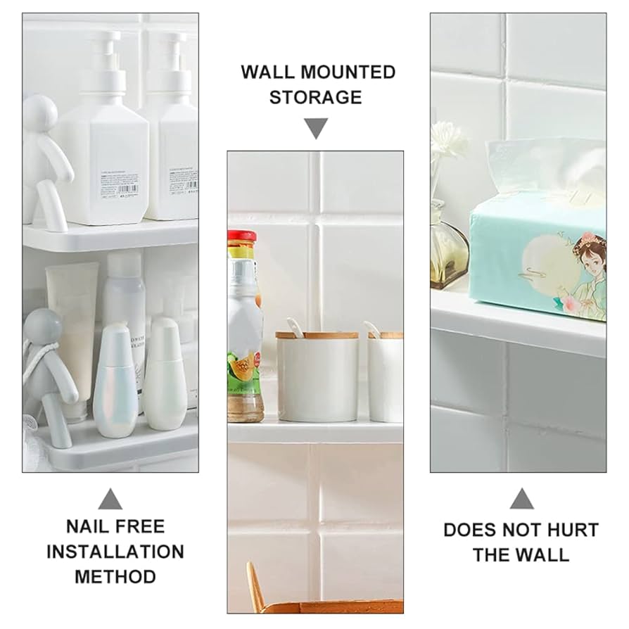 Wall-Mounted Human Shelf