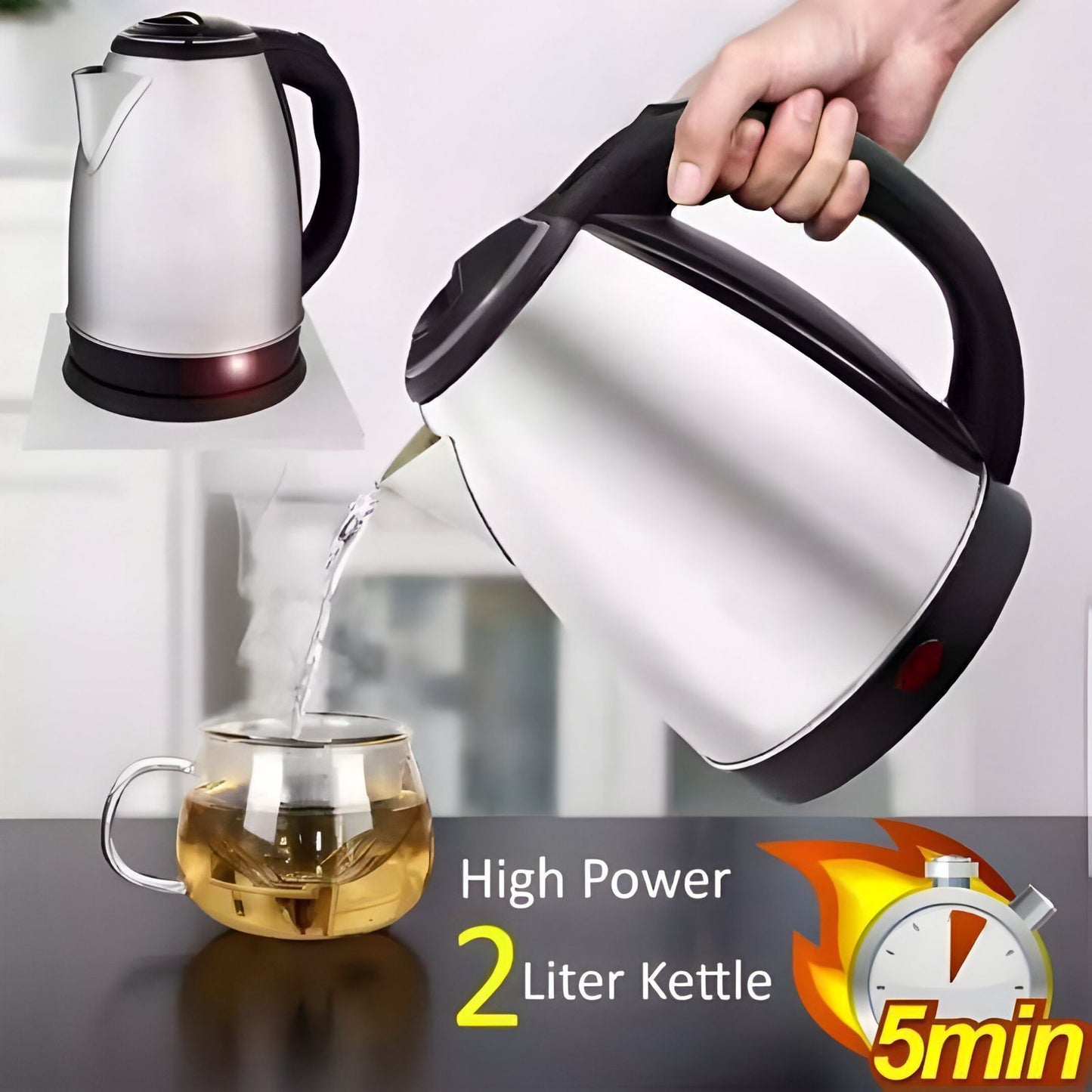 Electric Stainless Steel Kettle