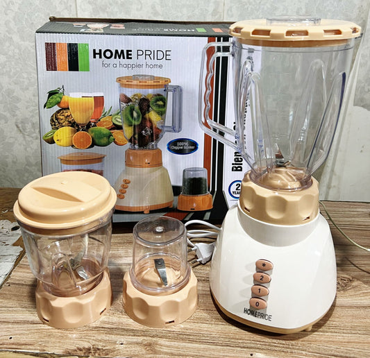 HomePride 3 in 1 Table Electric Blender & Grinder With 2.5 Year Warranty