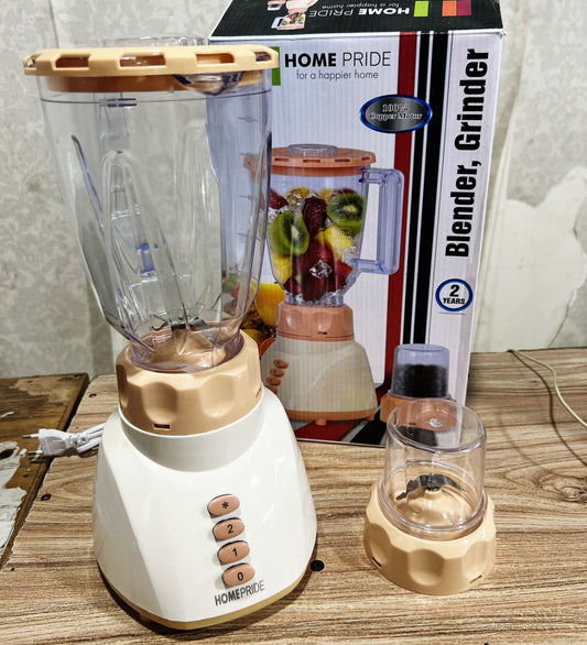 HomePride 2 in 1 Table Electric Blender & Grinder 2.5 Year Warranty