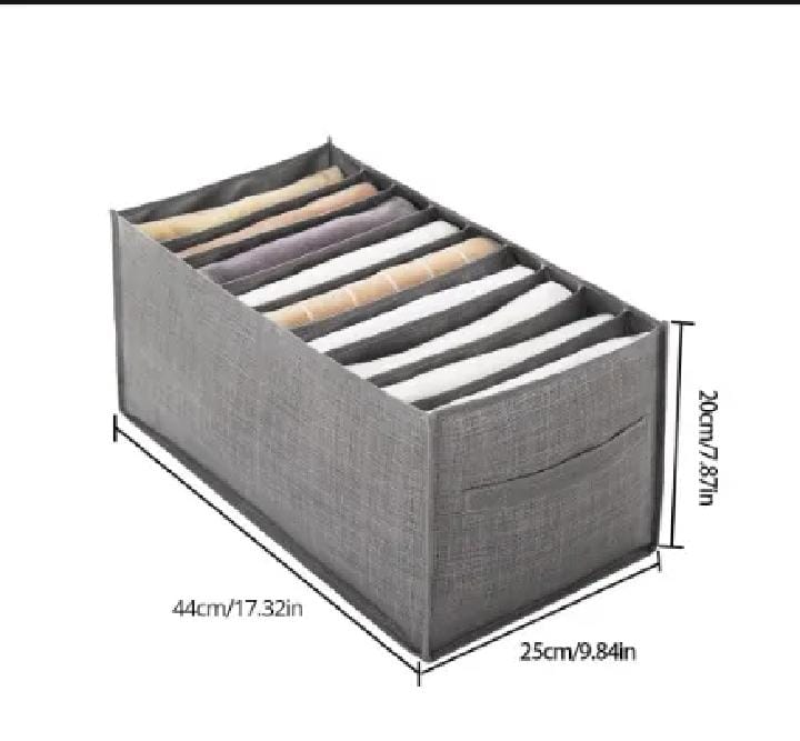 3-in-1 Foldable Clothes Organizer Box