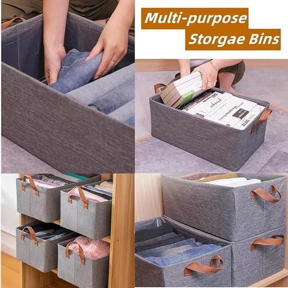 3-in-1 Foldable Clothes Organizer Box