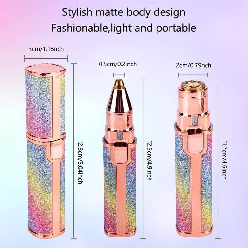 2-in-1 Rechargeable Eyebrow Trimmer