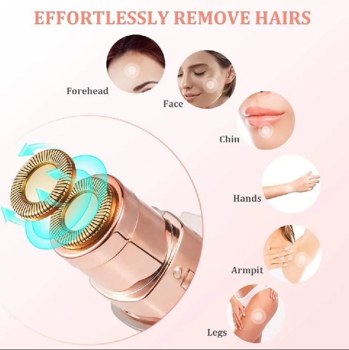 2-in-1 Rechargeable Eyebrow Trimmer