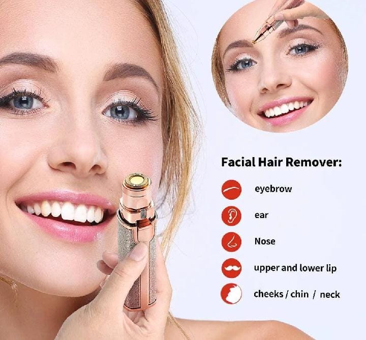 2-in-1 Rechargeable Eyebrow Trimmer