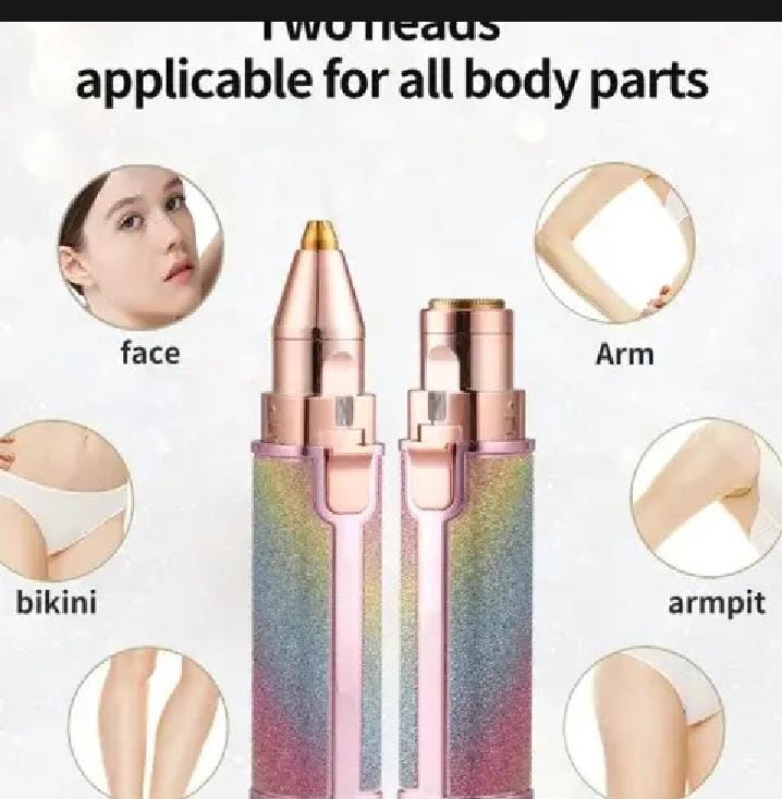 2-in-1 Rechargeable Eyebrow Trimmer