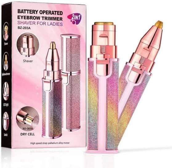 2-in-1 Rechargeable Eyebrow Trimmer