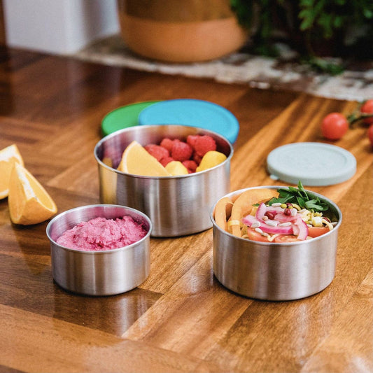 5 Pcs Stainless Steel Bowl Set