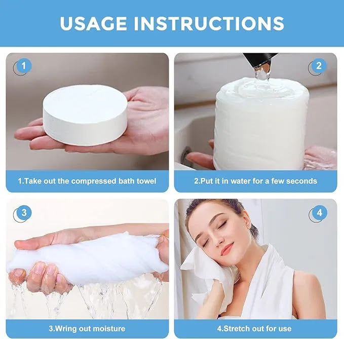 Disposable Compressed Bath Towel