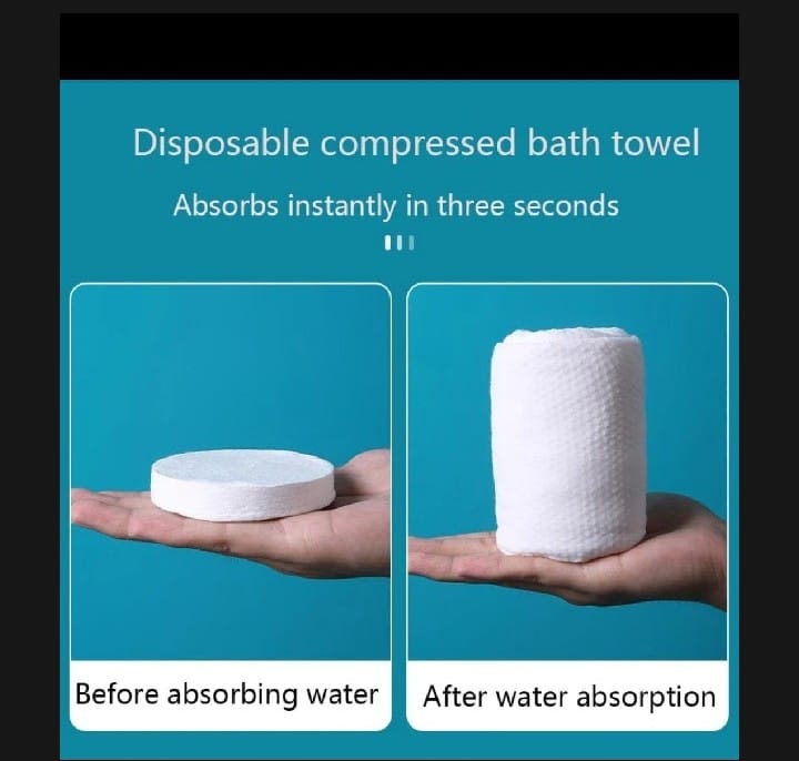 Disposable Compressed Bath Towel
