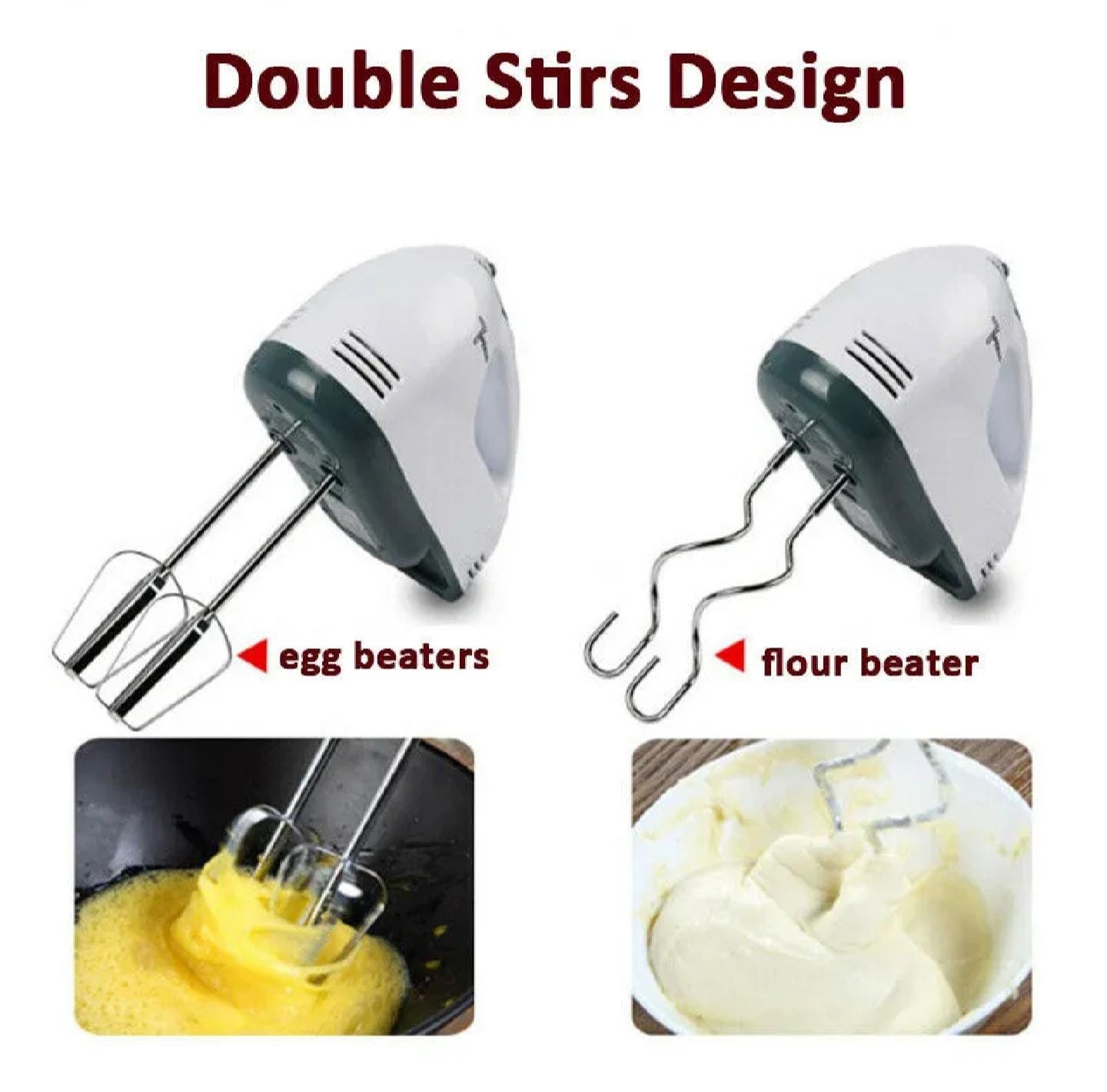 7-Speed Electric Hand Mixer & Beater