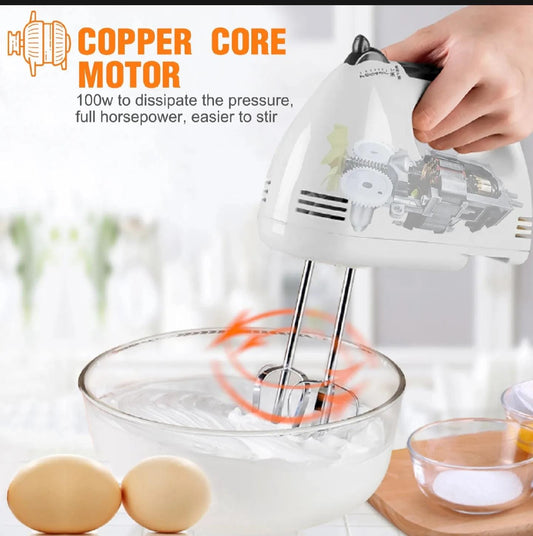 7-Speed Electric Hand Mixer & Beater