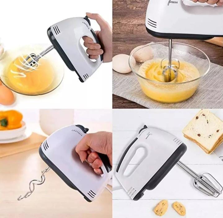 7-Speed Electric Hand Mixer & Beater