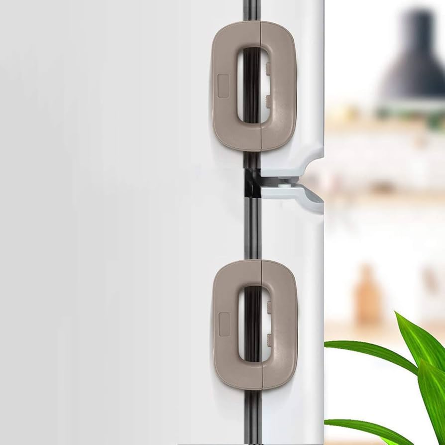Child Safety Lock for Refrigerator, Cabinets & Doors