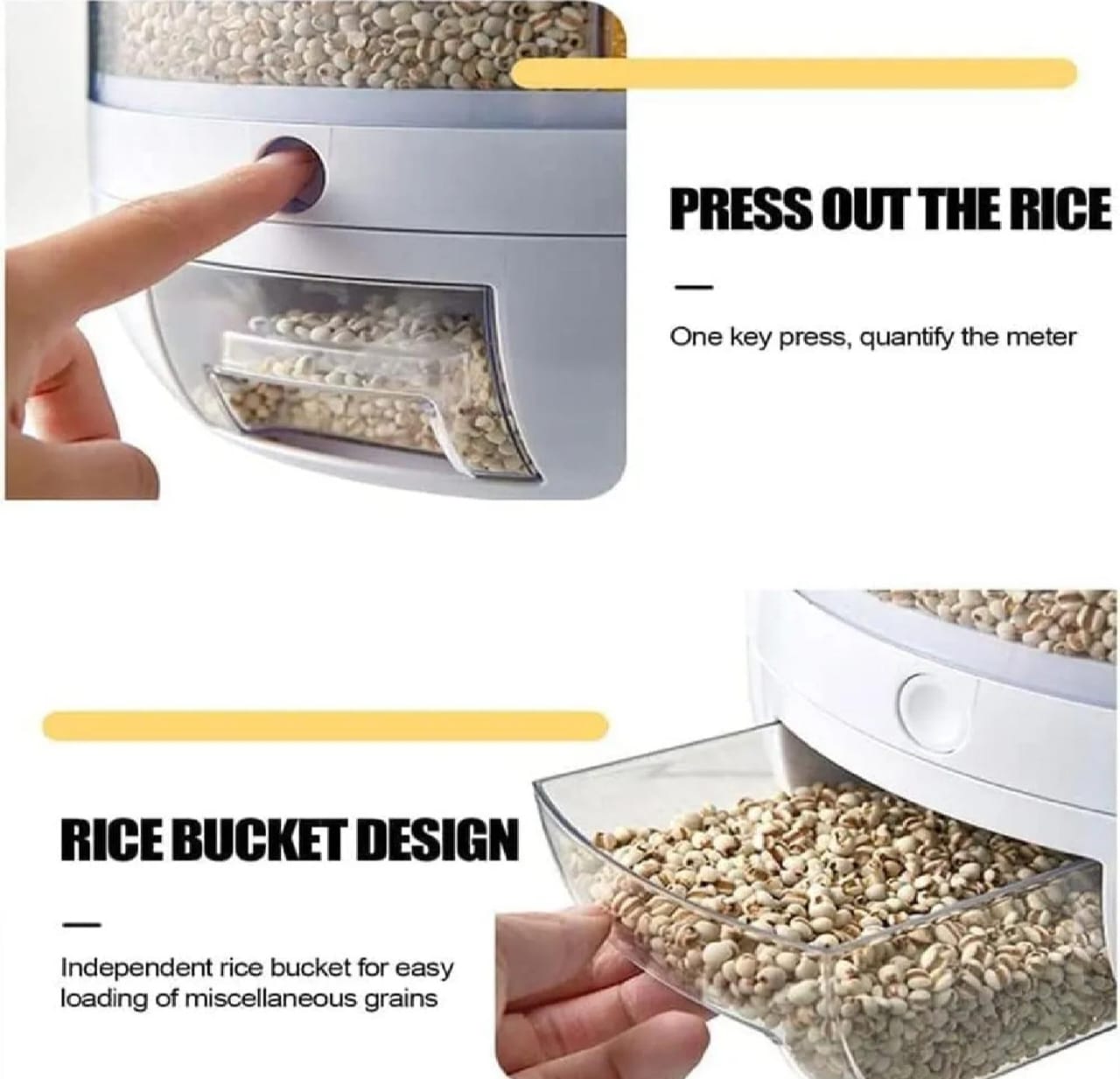 360° Rotating Grain Dispenser