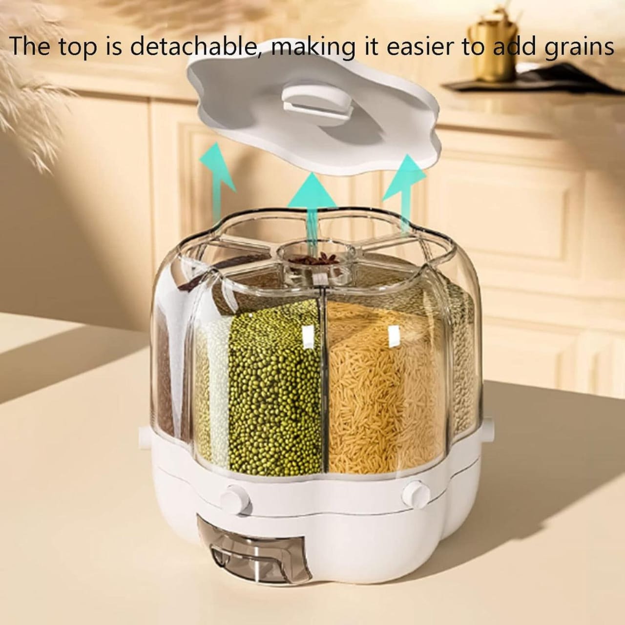 360° Rotating Grain Dispenser
