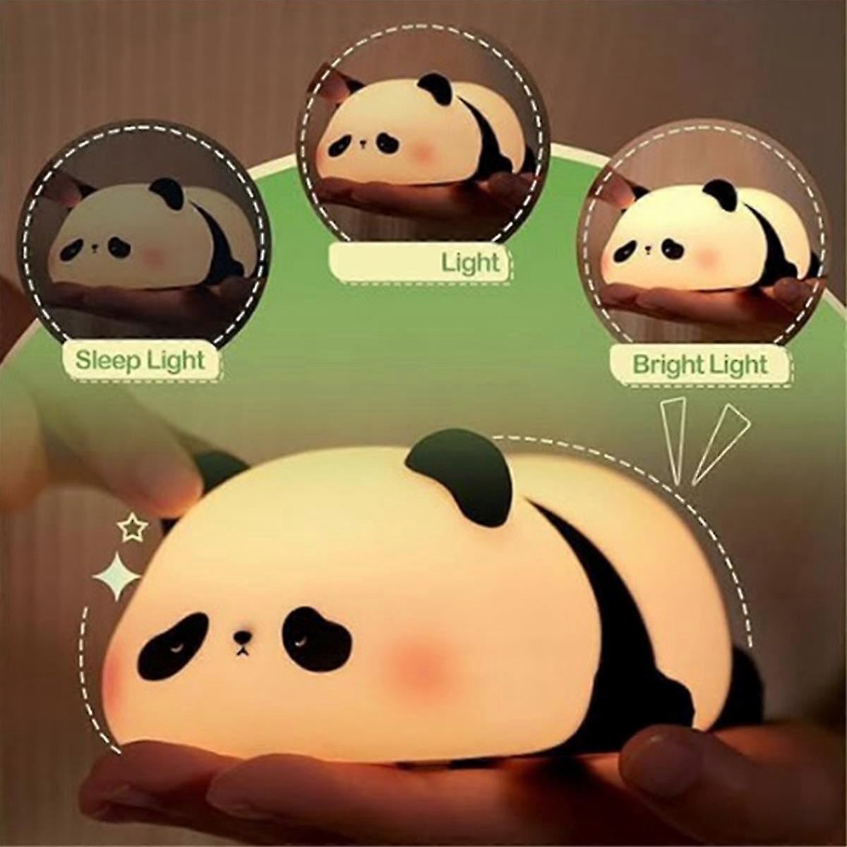 Panda Silicone Night Light with Music & Timer