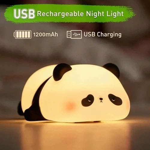 Panda Silicone Night Light with Music & Timer