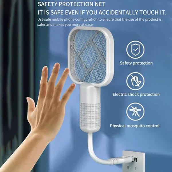 USB Mini Electric Mosquito Swatter UV Light