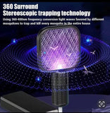 USB Mini Electric Mosquito Swatter UV Light