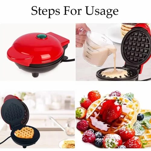 Mini Waffle Maker Machine