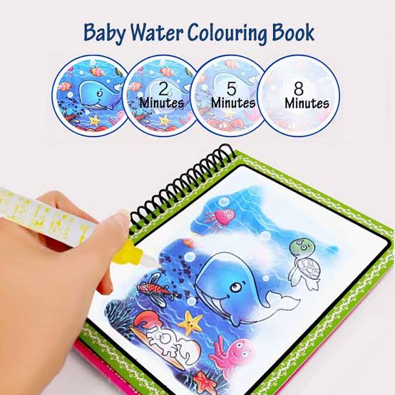 Reusable Magic Water Book for Kids