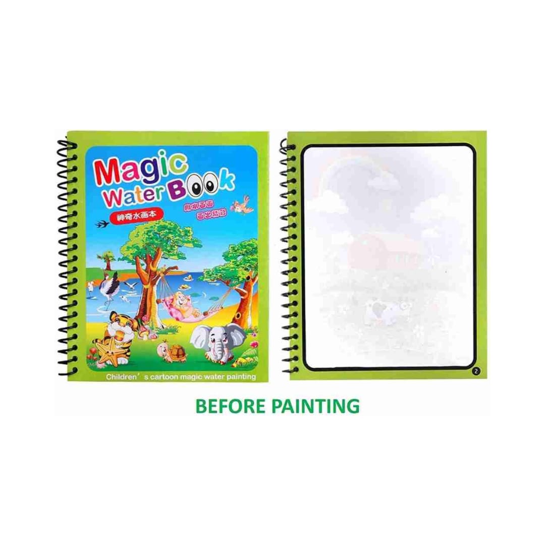 Reusable Magic Water Book for Kids