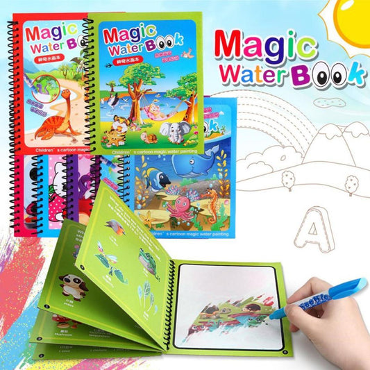 Reusable Magic Water Book for Kids