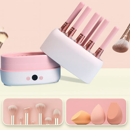 12 Pieces Electric Makeup Brush & Sponge Dryer