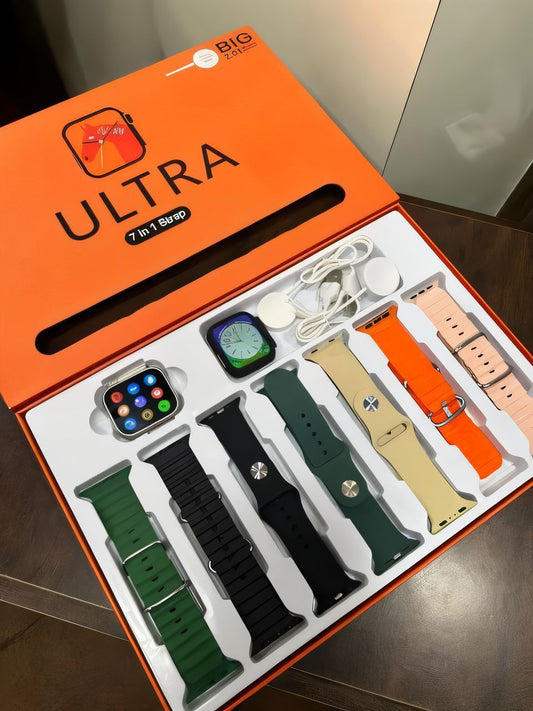 7in1 Straps Ultra Smart Watch