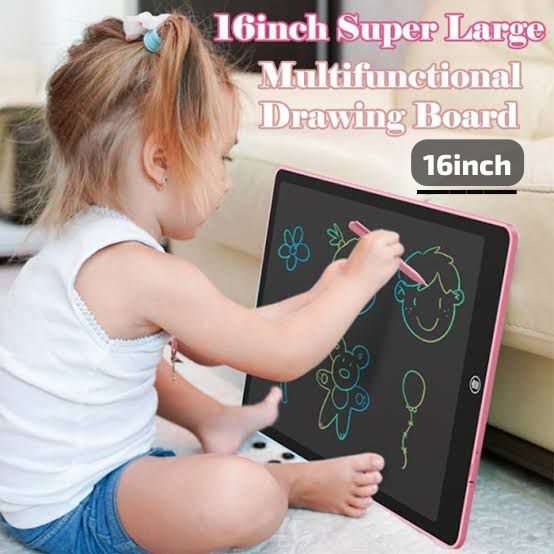 Multi Colour Kids Writing Tablet