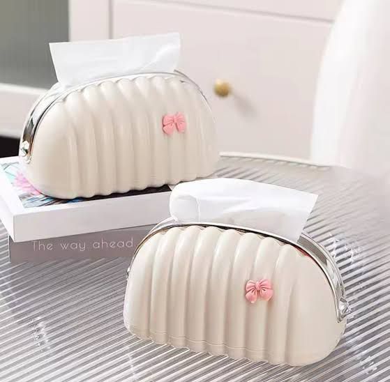 Shell Shaped Shiny Tissue Box