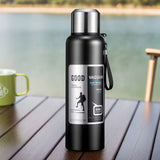 New Edition 316sus Double Layer Travel Companion Water Bottle