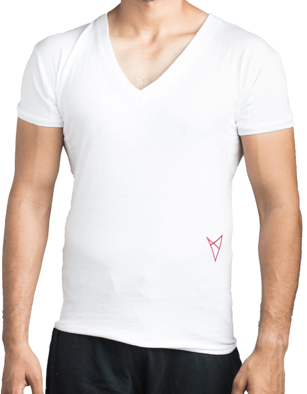 Men's Classic V-Neck Slim Fit T-Shirt
