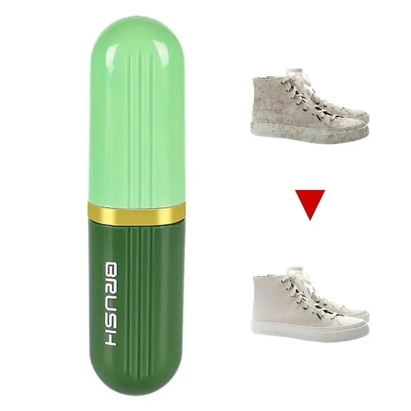 3 in 1 Multifunctional Shoe Cleaning Capsule Brush With Spray