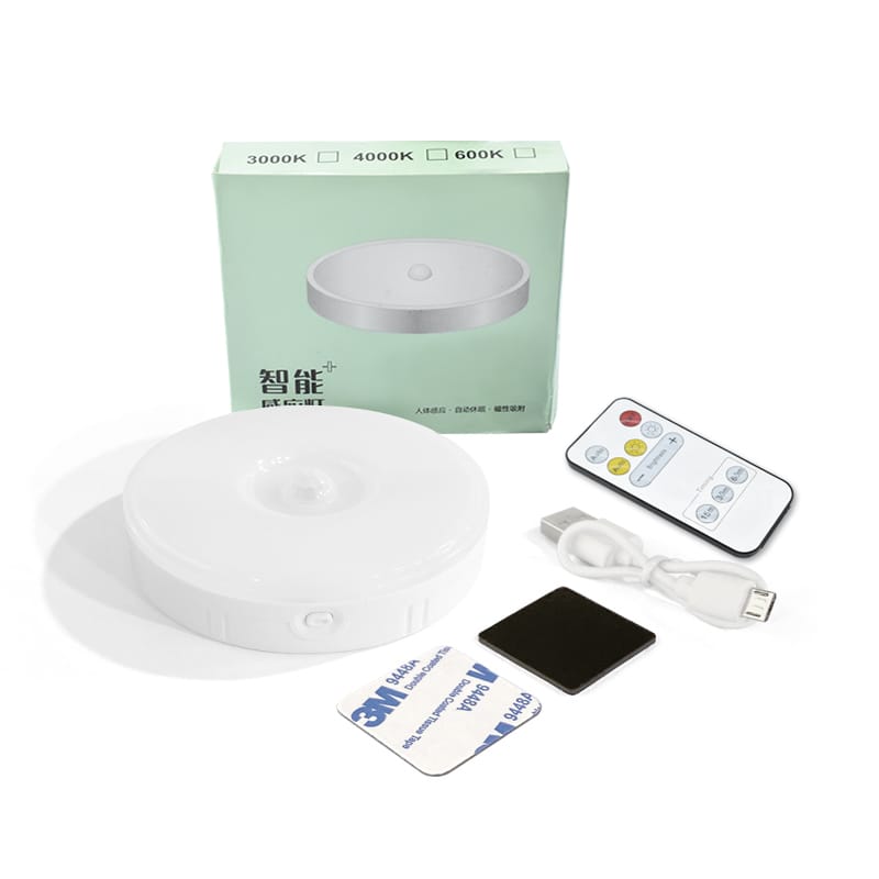 Smart Motion Sensor LED Night Light Recharge Able
