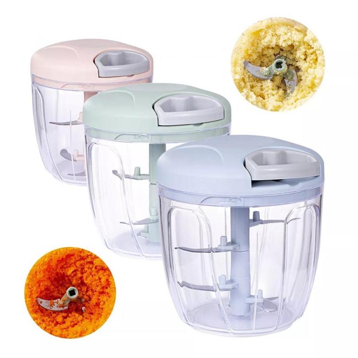 Eotia 5-Blade Stainless Steel Hand Food Chopper