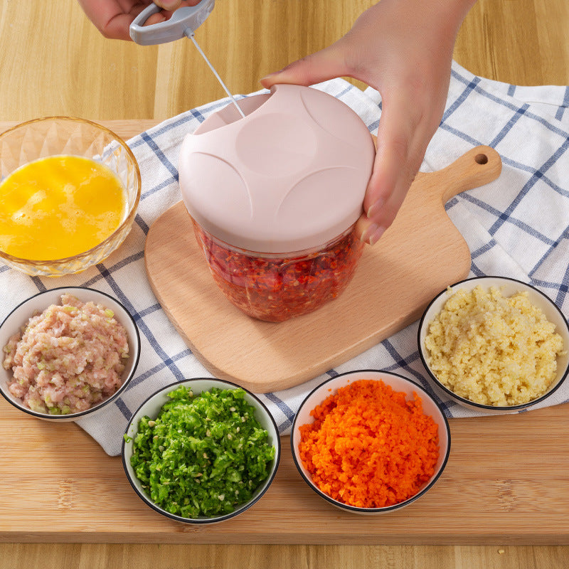 Eotia 5-Blade Stainless Steel Hand Food Chopper