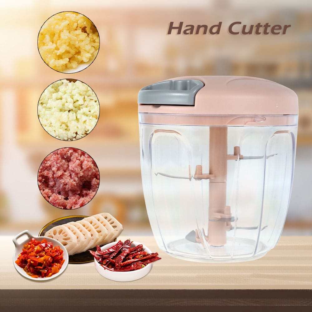 Eotia 5-Blade Stainless Steel Hand Food Chopper