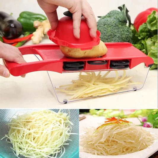10 In 1 Mandoline Slicer Vegetable Cutter with Storage Box