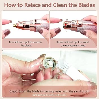 2-in-1 Rechargeable Eyebrow Trimmer