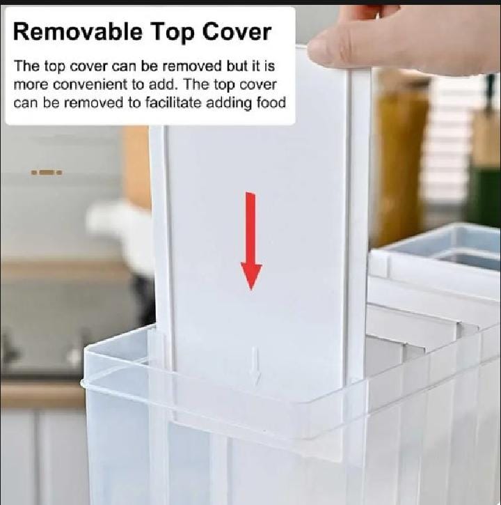 6in1 Wall Mounted Cereal Dispenser