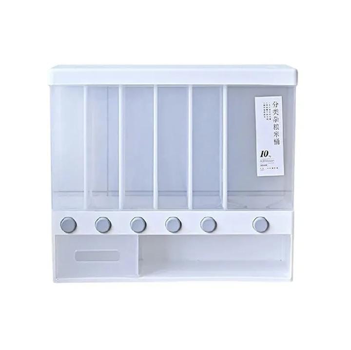 6in1 Wall Mounted Cereal Dispenser