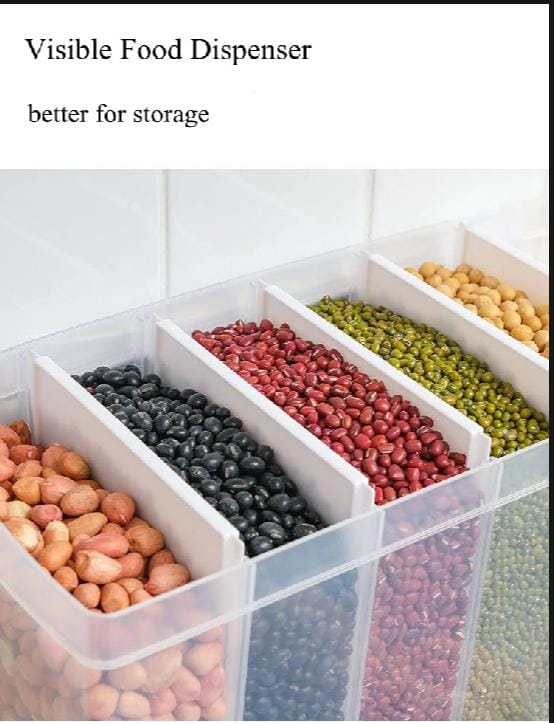6in1 Wall Mounted Cereal Dispenser