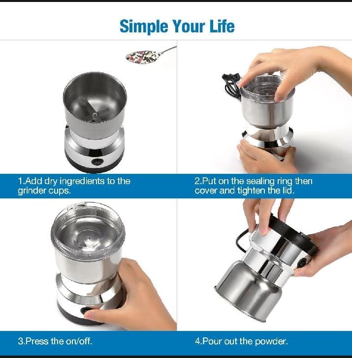 Electric Coffee & Spices Grinder 300ML