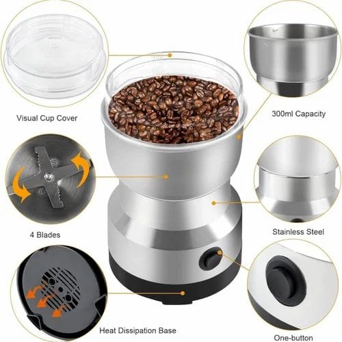 Electric Coffee & Spices Grinder 300ML