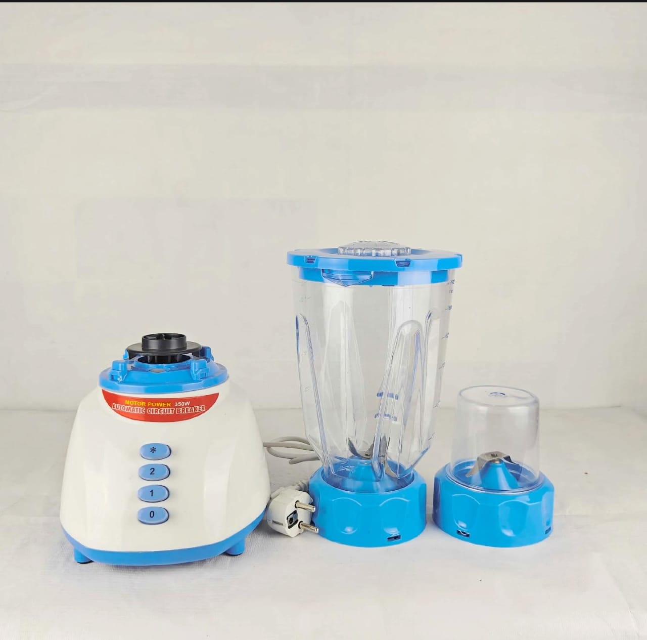 HomePride 2 in 1 Table Electric Blender & Grinder 2.5 Year Warranty